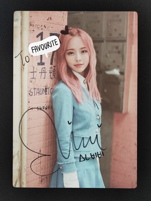 LOONA VIVI [Love & Live] Fan Sign Event Real Signed Autograph Loossemble kpop