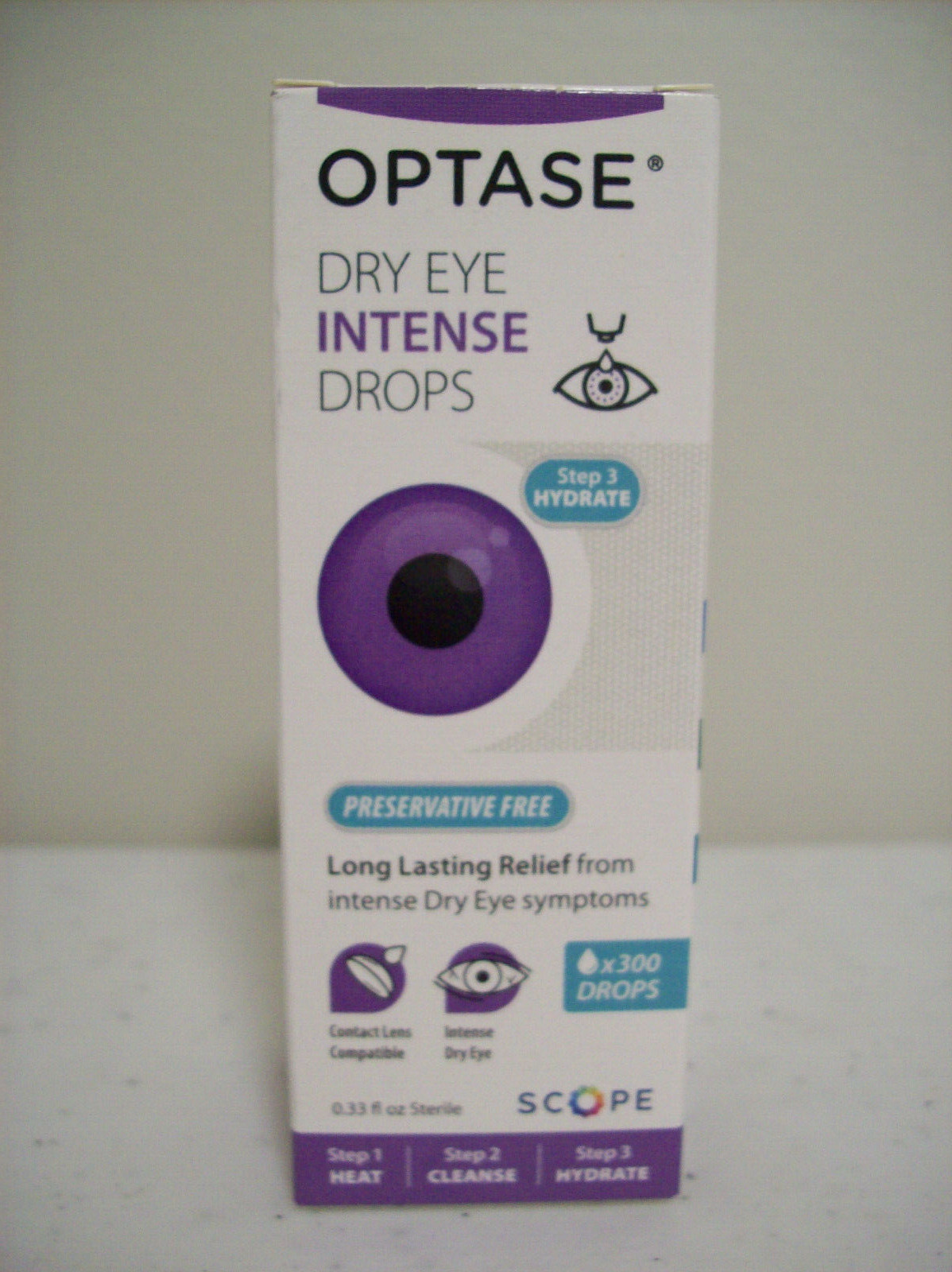 Купить Глазные капли & мыть Optase Dry Eye Intense Drops 300 Drops 10/