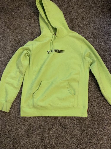 Supreme Motion Logo Hoodie Lime Green Size XL🔥 100 Supreme Motion Logo Hoodie Lime Green Size XL🔥 100