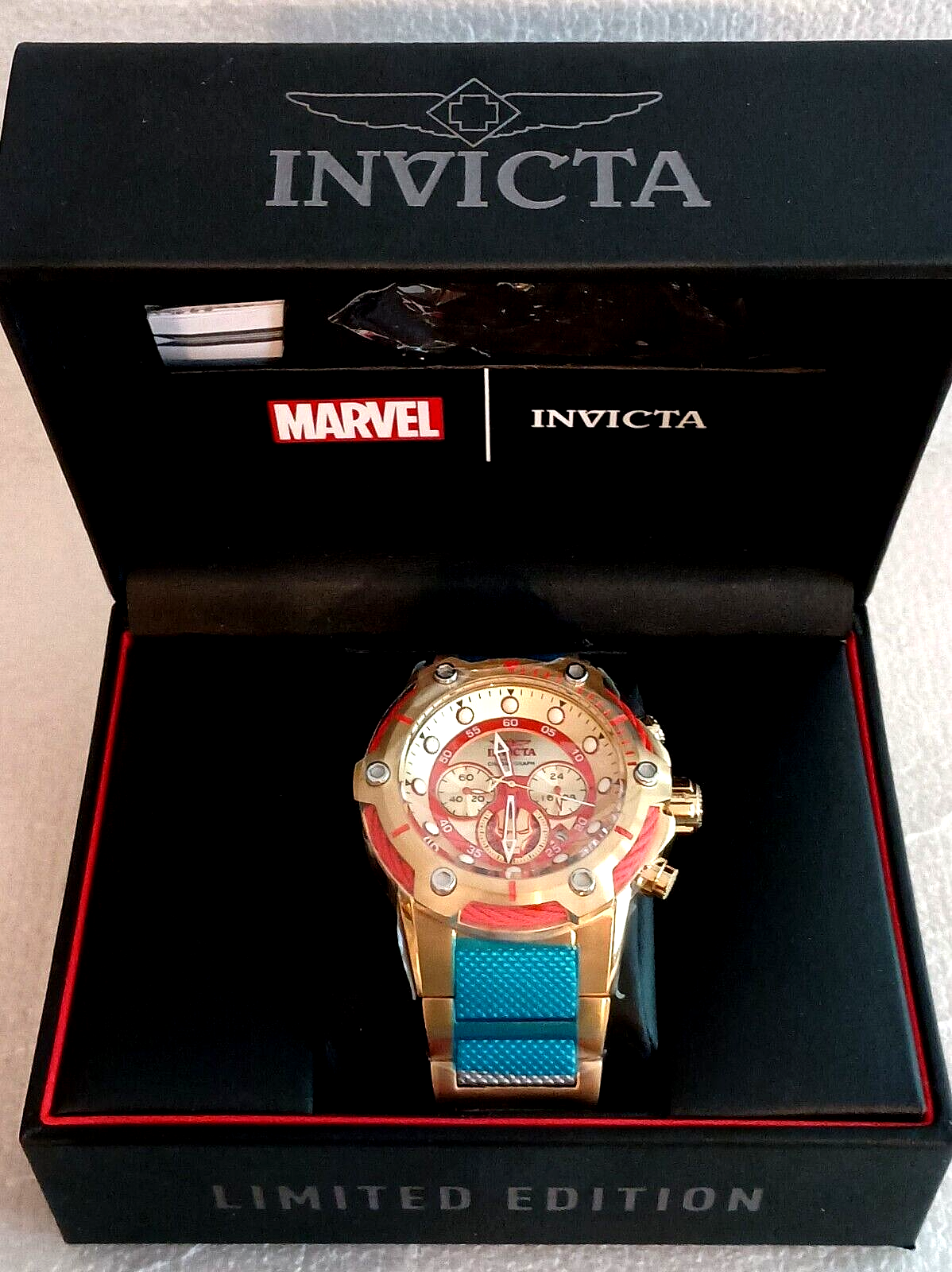 Marvel Comics Invicta 25781 52mm Speedway Iron Man LE #2941