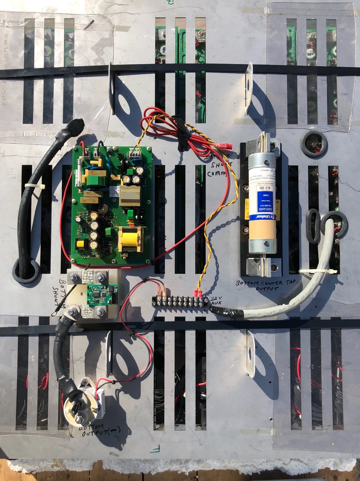 International Battery Prototype Lithium ionBattery Bank,72 cells @100 ampHour