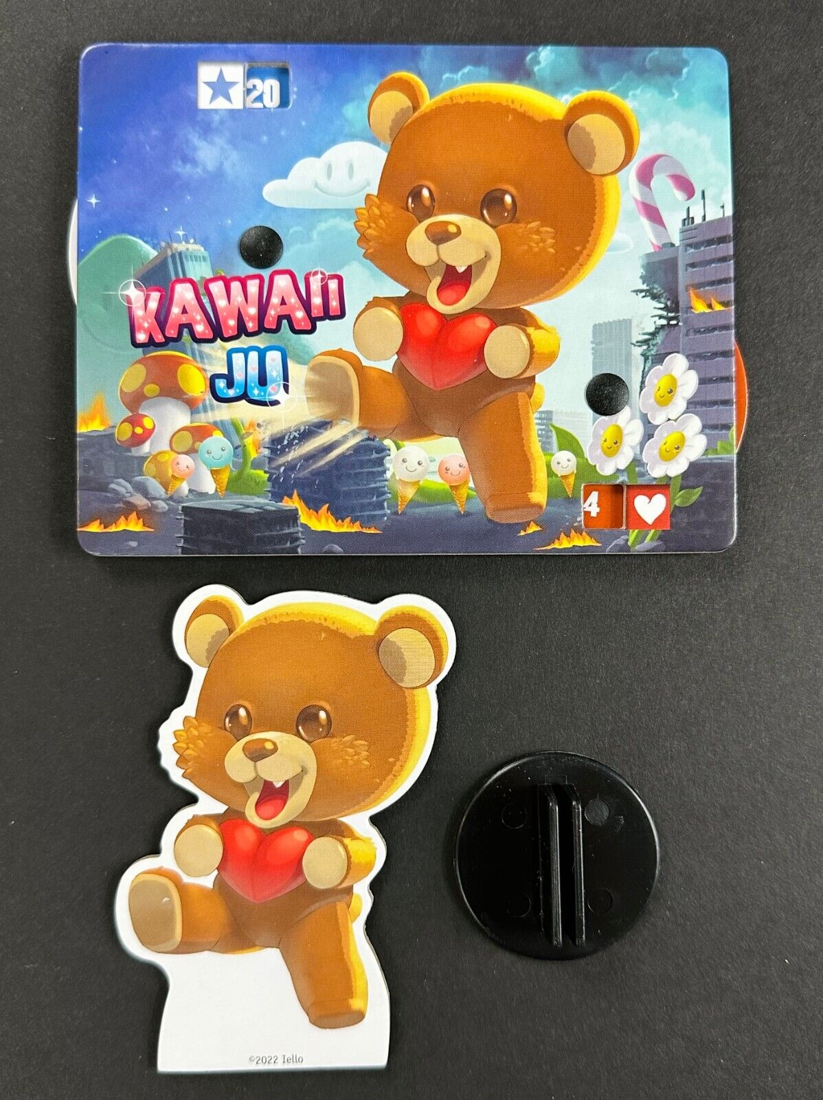 King of Tokyo: Kawaii Ju Promo Monster from Man vs Meeple