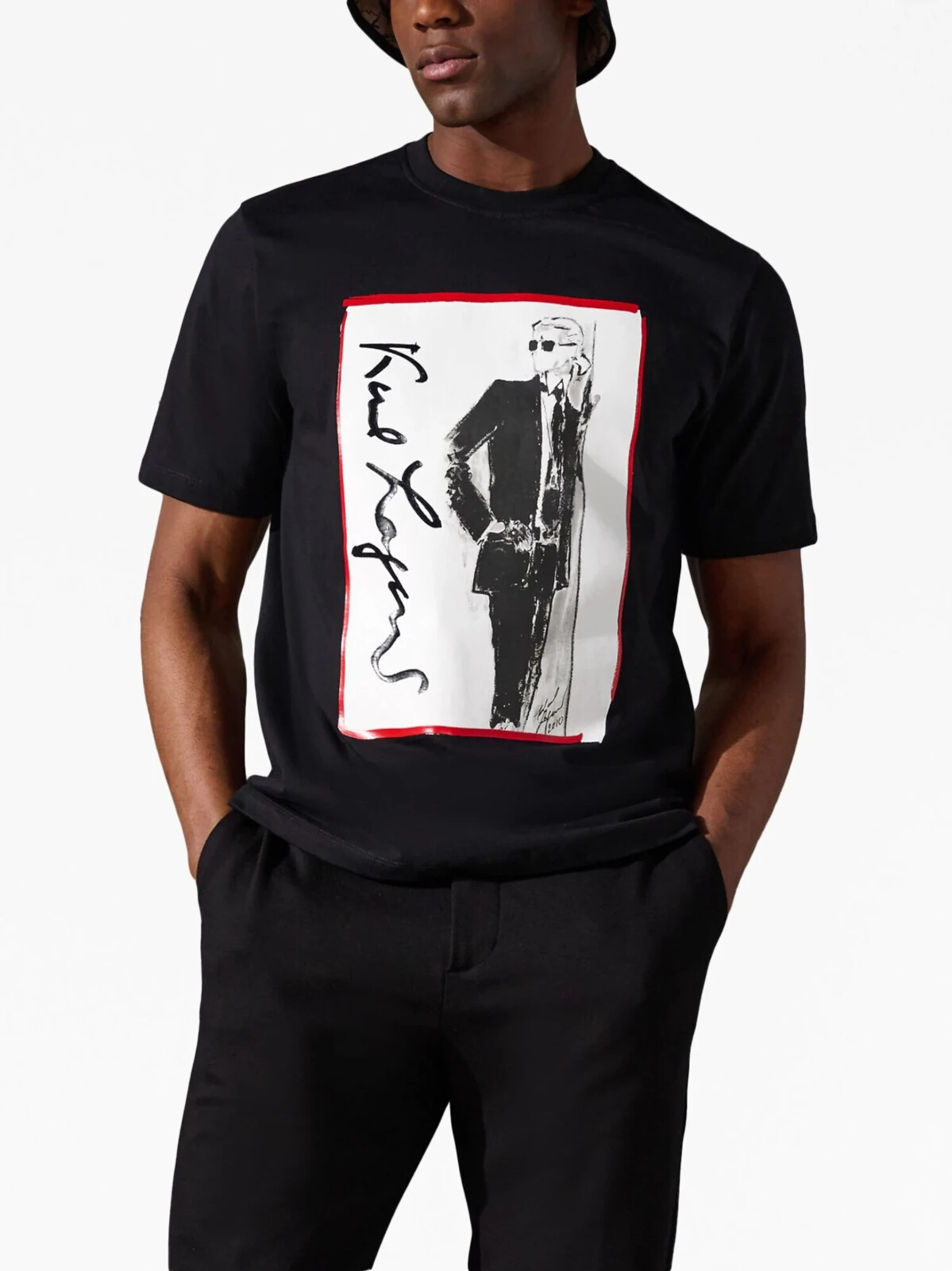 KARL LAGERFELD アイコン フリント Tシャツ 【関税込】 51aDsDCd+PL.jpg