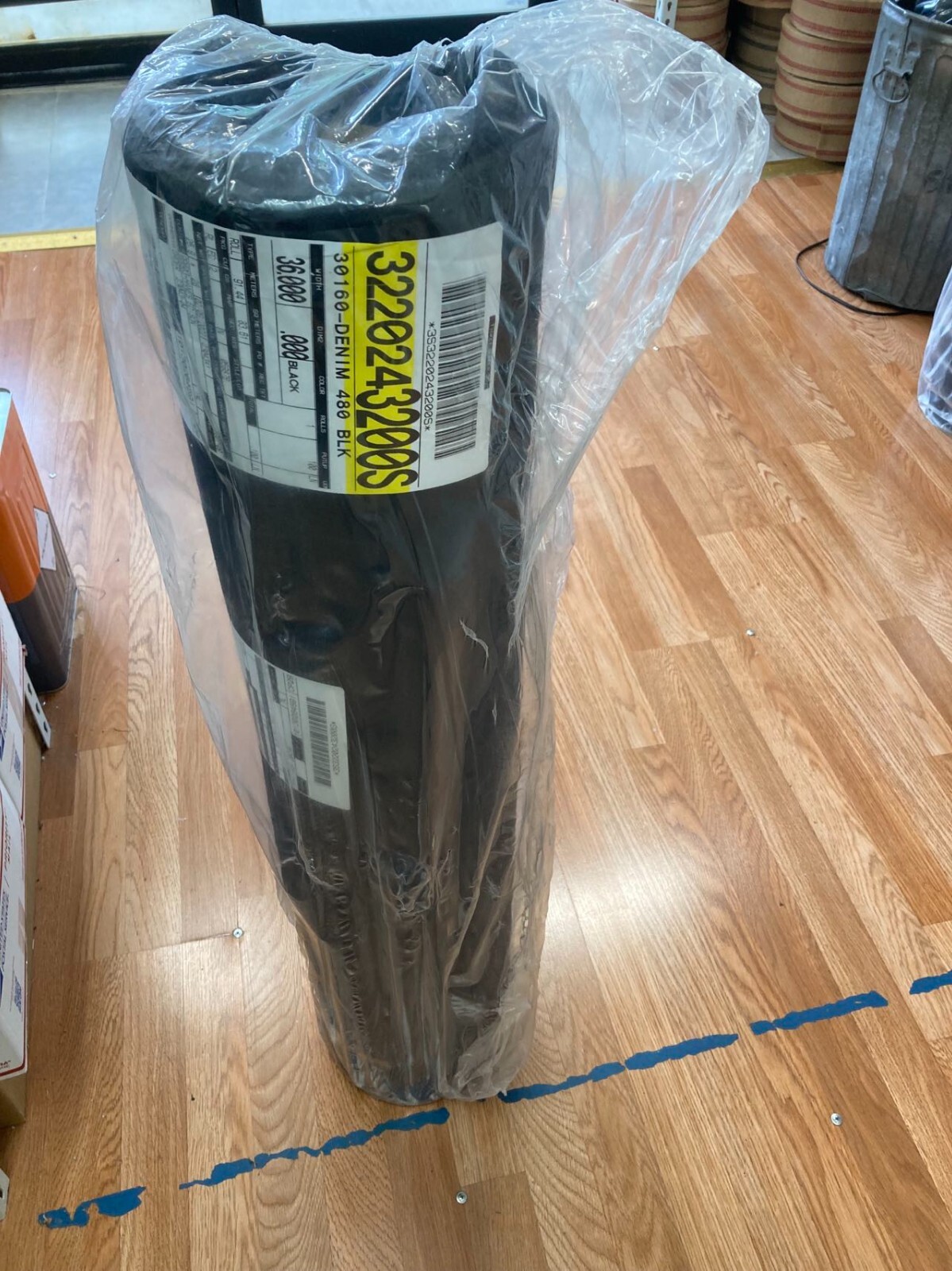 Upholstery Denim 480 Decking & Cambric Fabric. 60 / 40% --- Cotton / Polyester