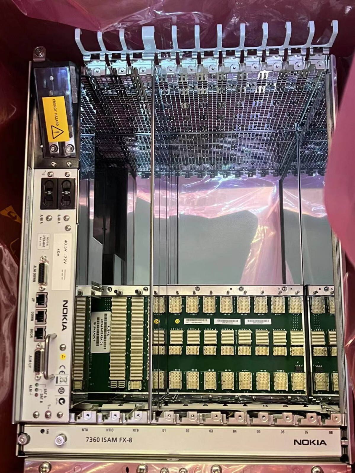 Nokia 3FE67229AB OLT 7360 ISAM FX-8 Shelf Chassis DHL FEDEX
