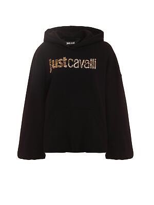Pre-owned Just Cavalli Hoodie In Black