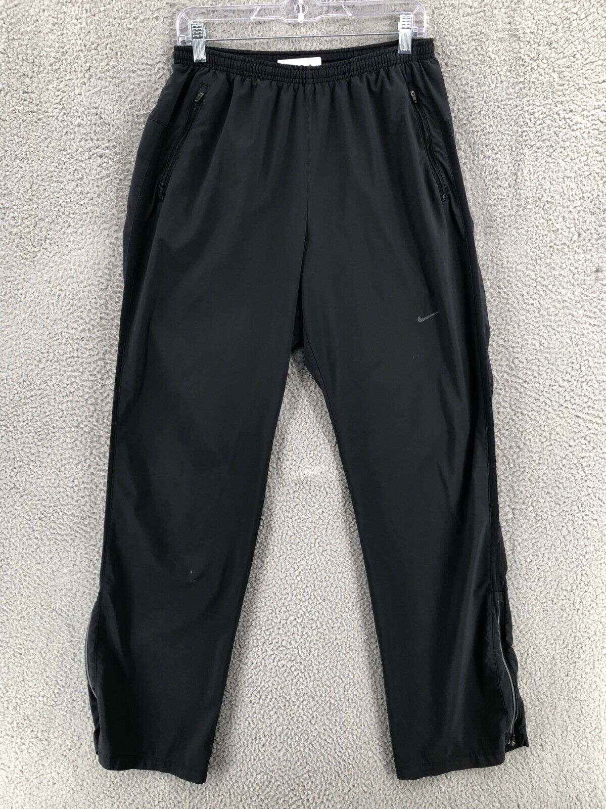 Nike Track Pants Sweatpants Dri-Fit Men's Size Large Ankle Nike Track Pants Sweatpants Dri-Fit Men's Size Large Ankle
