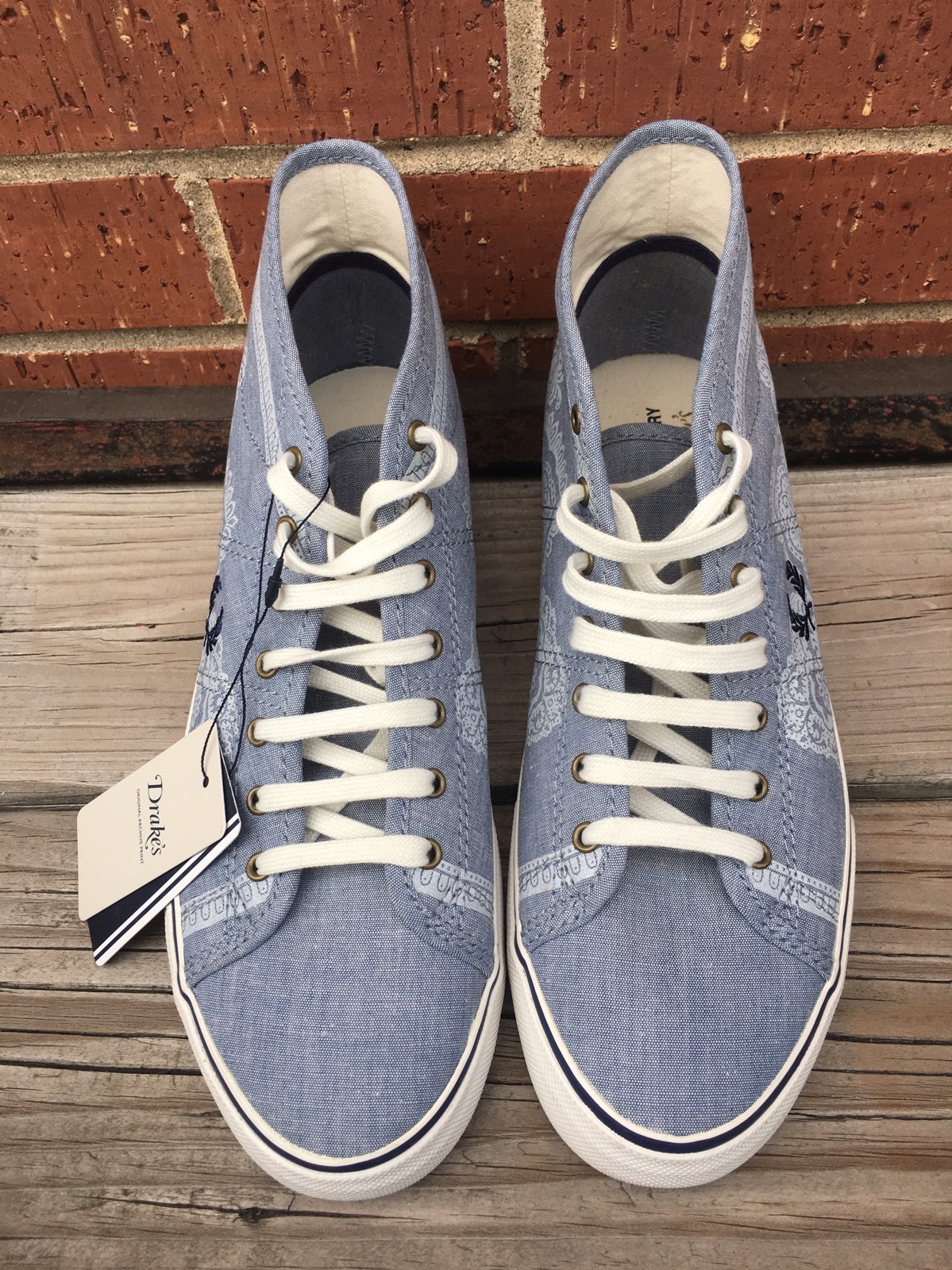 fred perry navy trainers