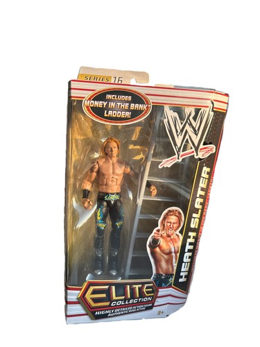 WWE Elite Collection Heath Slater Mattel Figure Box Money In