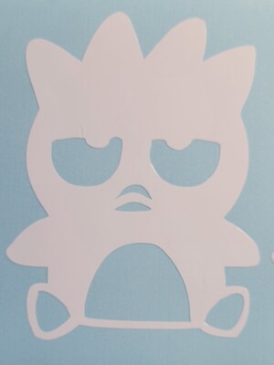 Badtz maru sanrio hello kitty vinyl Decal (sitting) car, truck, Laptop, bottles 