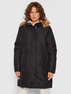 

Helly Hansen Mayen Parka Женская черная повседневная зимняя куртка и верхняя одежда, Черный, Helly Hansen Mayen Parka