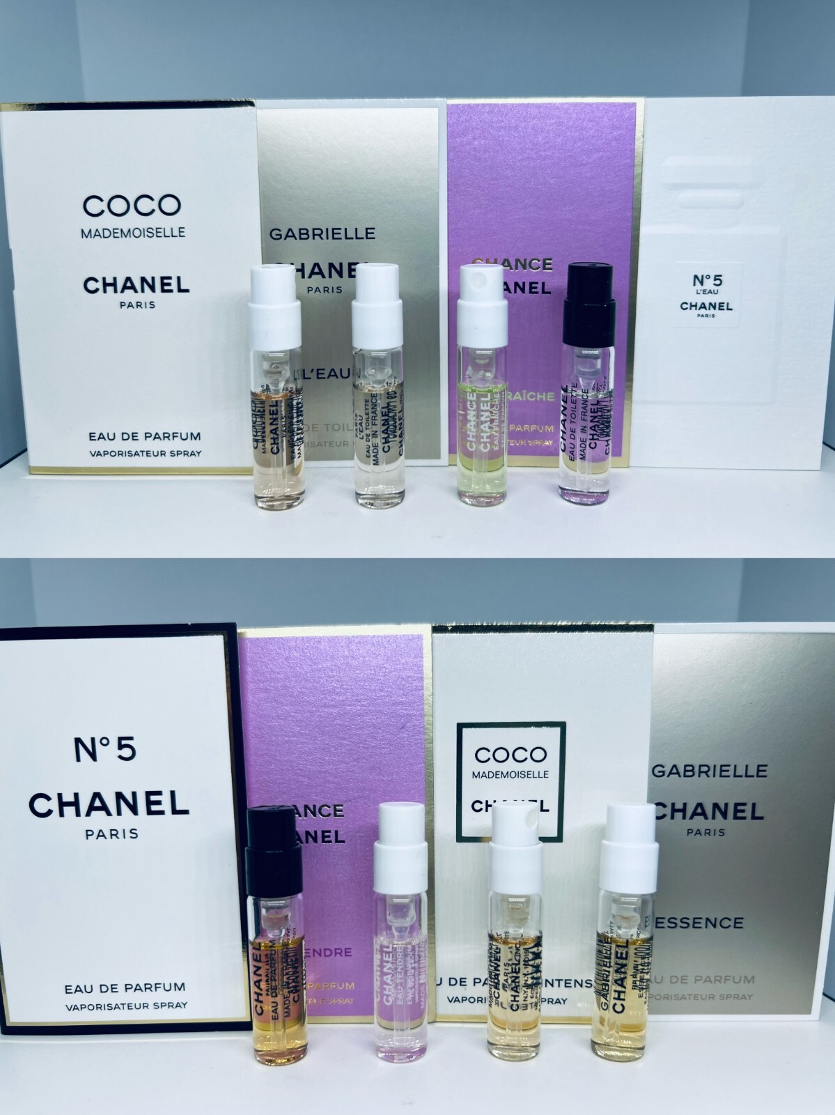 Chanel Perfume Sample Collection For Women Vials Spray 8Pc Set | eBay