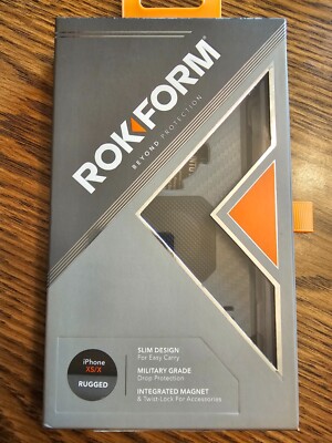 ROKFORM iPhone XS / X RUGGED Case - Integrated Magnet - BRAND NEW