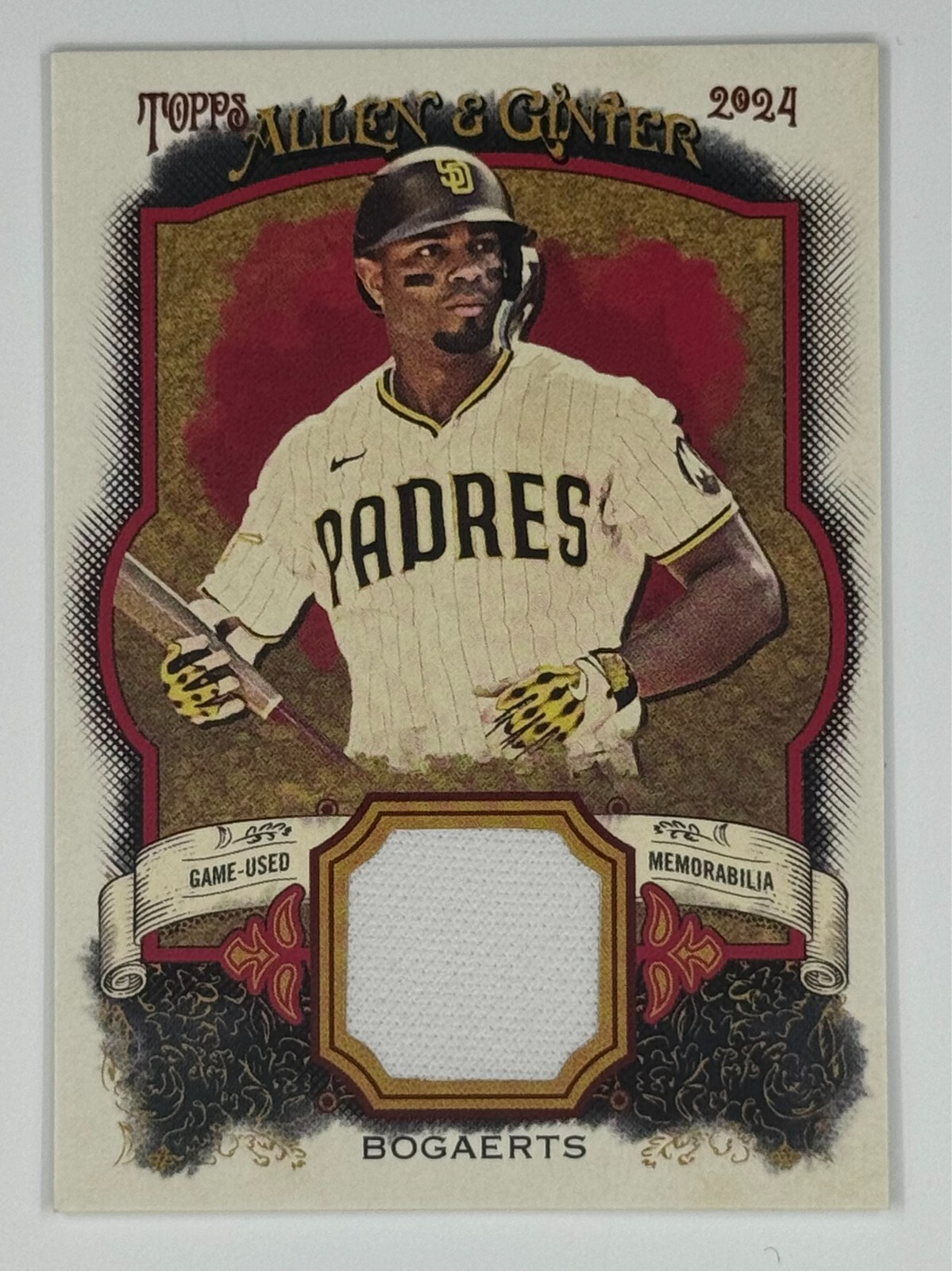 2024 Topps Allen & Ginter Xander Bogaerts Relic AGR-XB San
