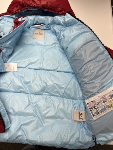 Pre-owned Moncler Jacket Various Sizes Red