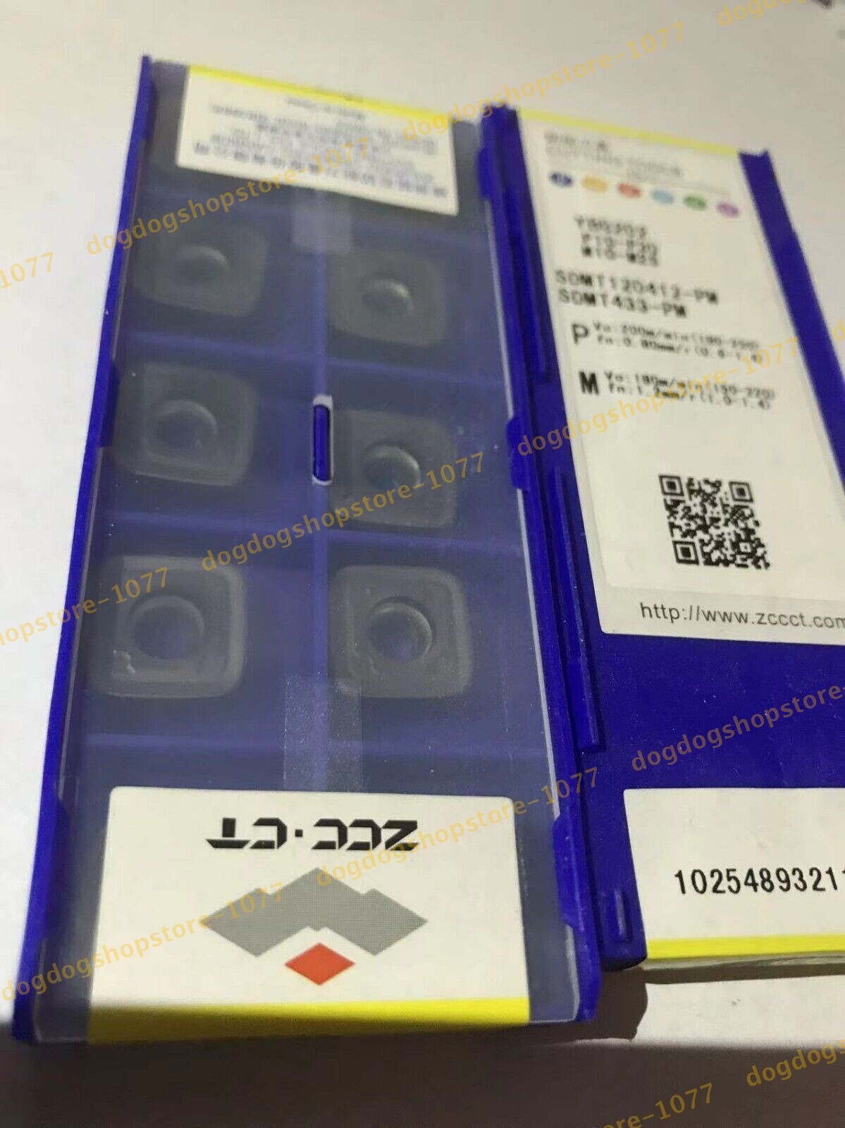 ZCC CT SDMT120412-PM YBG202 SDMT433-PM YBG202 CARBIDE INSERTS 10PCS
