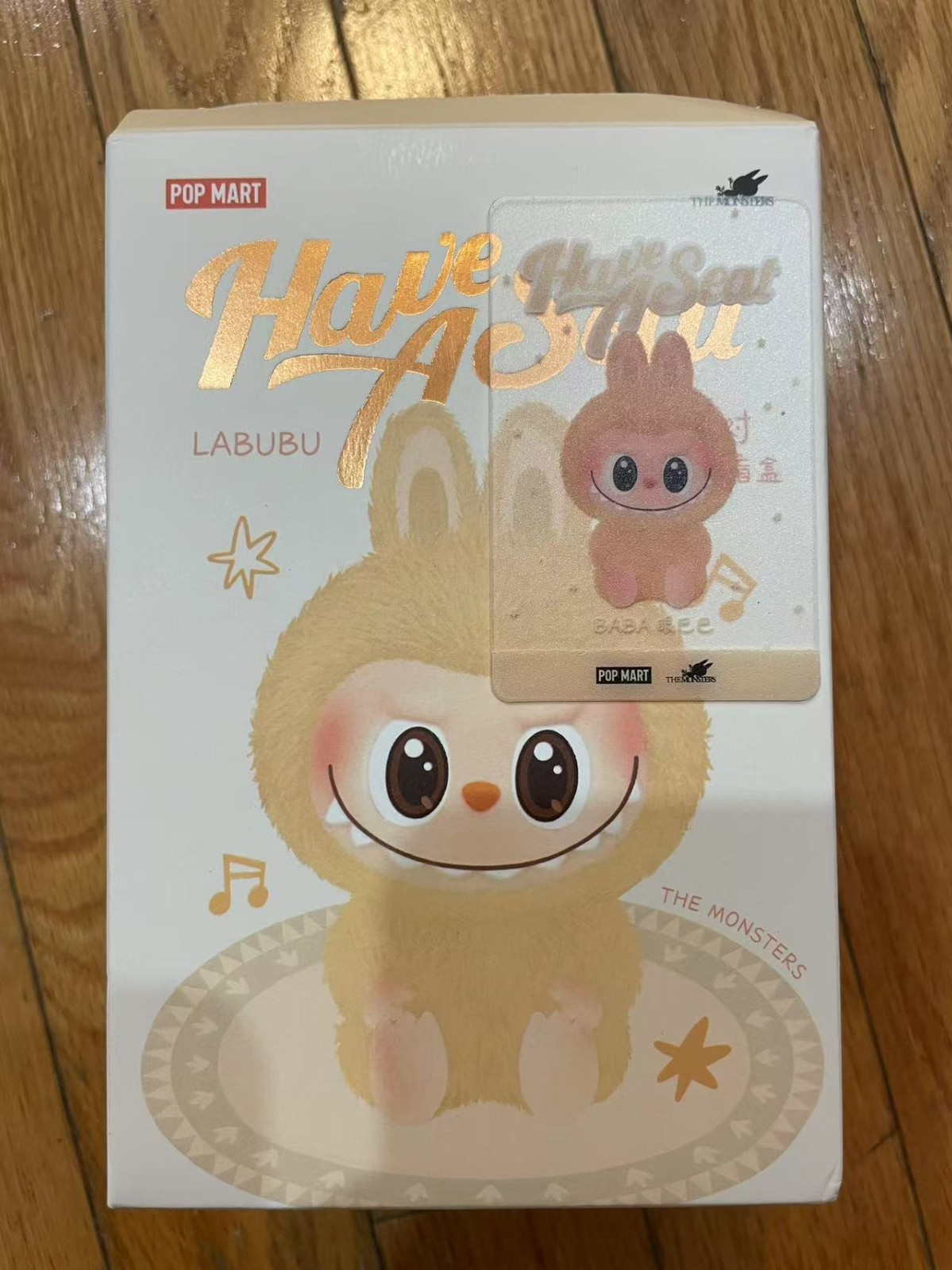 ラブブ BABA Labubu Baba – Have a Seat Series Vinyl Figure by Pop Mart