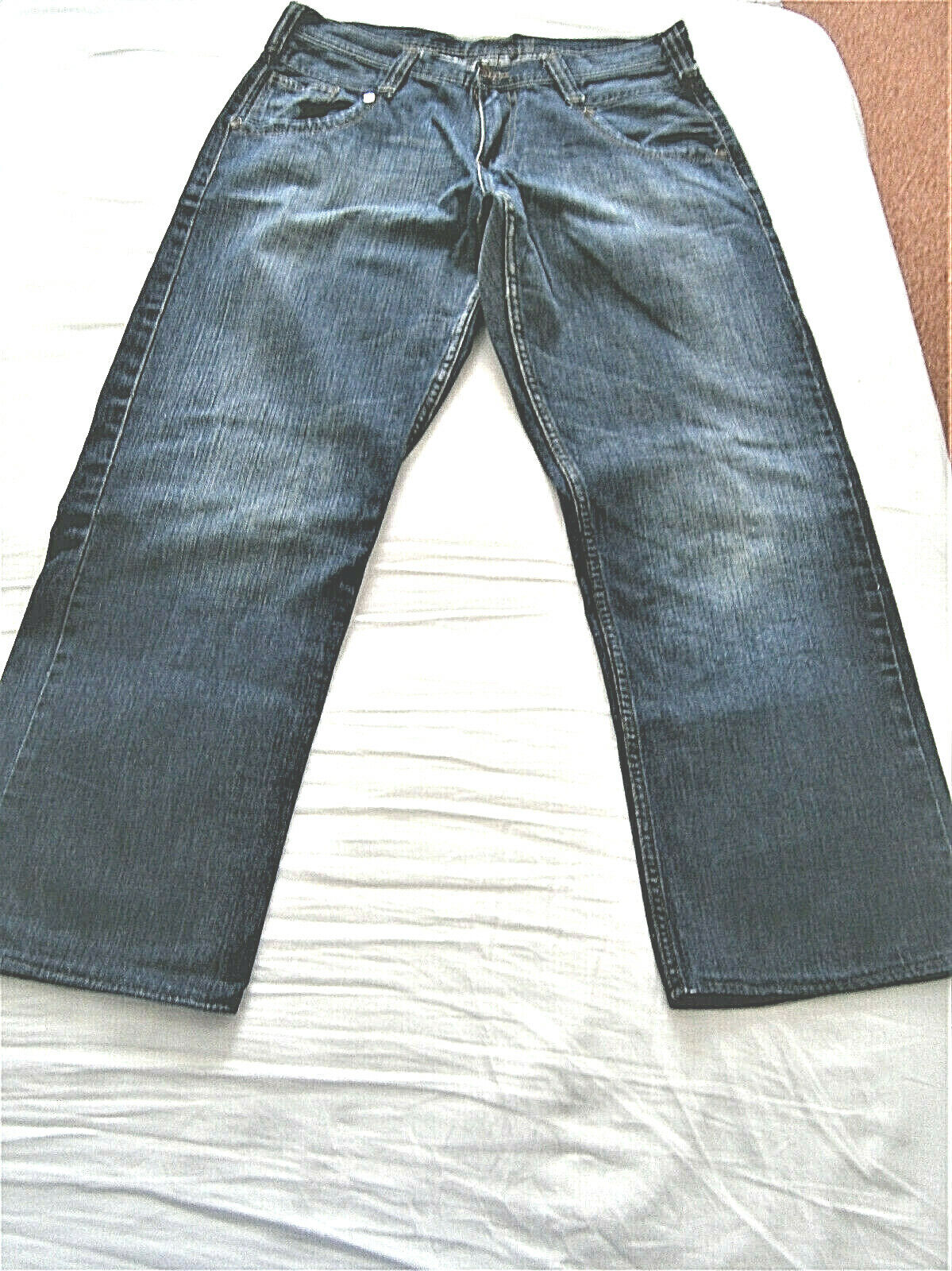 HERREN CAMP DAVID JEANSHOSE GR.?- GESAMTBUNDWEITE 90cm/AUSSENBEINLÄNGE 1.00m BW