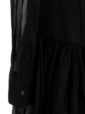 JIL SANDER JIL SANDER PLEATED SKIRT DRESS