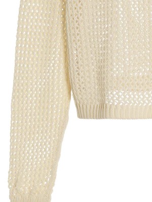 Pre-owned Ramael 'bio Cable' Dress In White