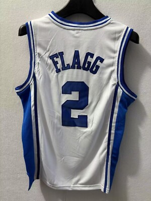 Youth/Men Flagg #2 Basketball Jersey Sewn Custom Names High School 5 Colors