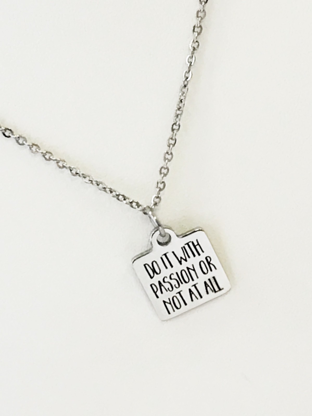 Motivating Gifts, Motivating Jewelry, Do It With Passion Necklace