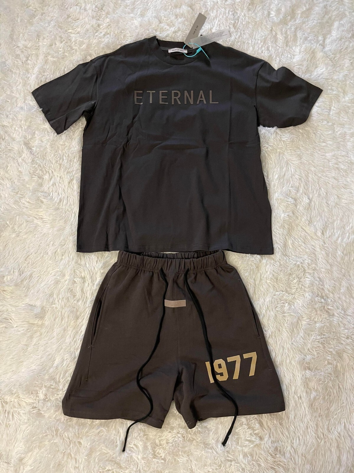 FOG SET FOG ETERNAL T-SHIRT & SHORT 1977 / BLACK / SIZE S, M, L