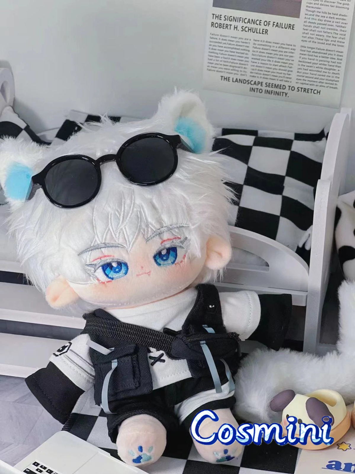 Jujutsu Kaisen Satoru Gojo 20cm Plush Doll Stuffed Dress up