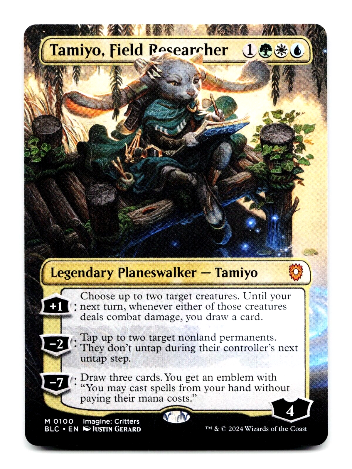 Innistrad Remastered Tamiyo, Field Researcher Black Stitched