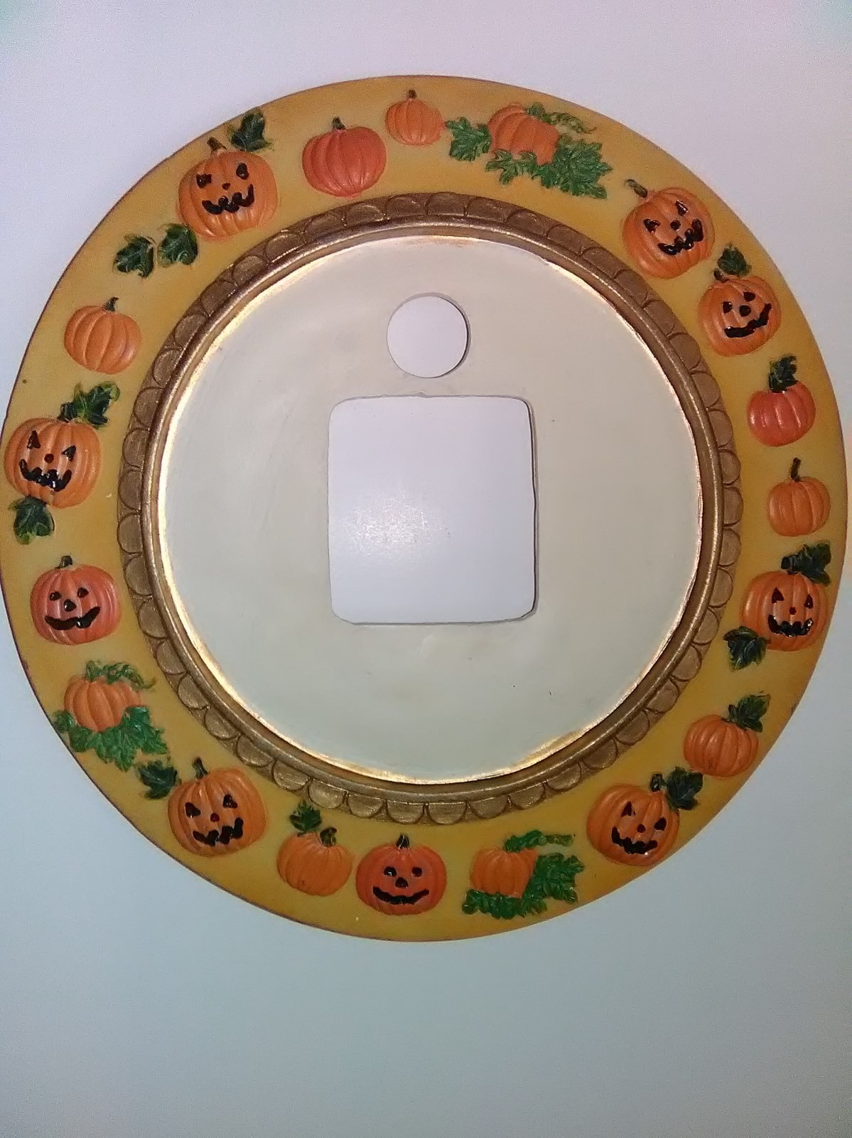 Holiday Clock Interchangeable 6 in 1 QVC 4th of July Christmas Holloween Easter