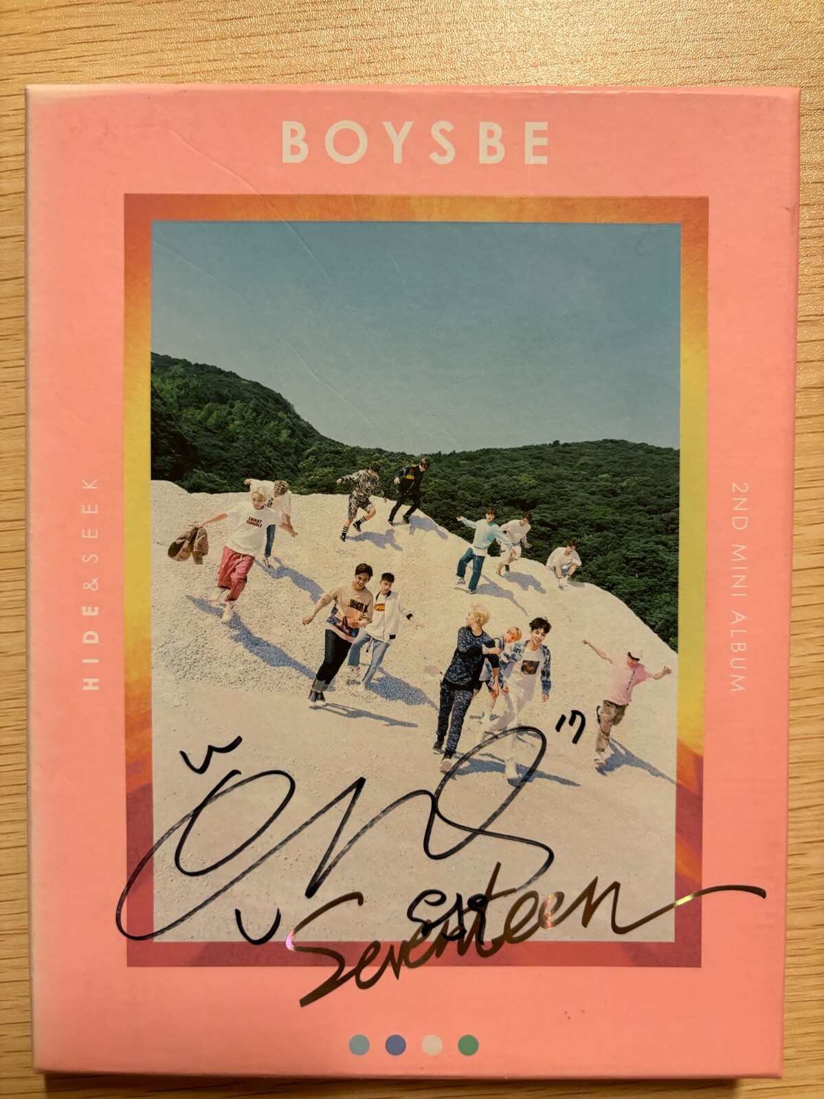 SEVENTEEN ウォヌ 直筆サイン入りトレカ SEVENTEEN ウォヌ 直筆サイン