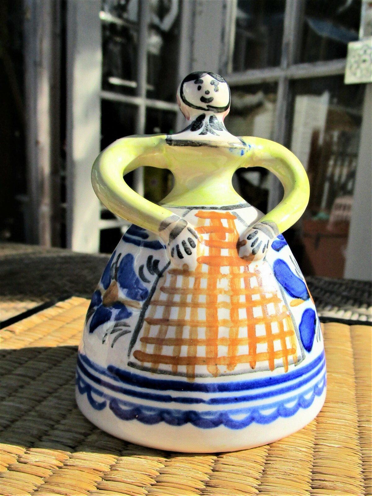 値下げヴィンテージ 花瓶 LA MENORA TALAVERA タラベラ焼 LA MENORA TALAVERA ESPANAN ラメーラ タラベラ焼き希少 - メルカリ