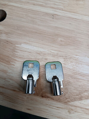 KOBALT 0001-20 HS01-HS20 SET OF 2 KEYS TUBULAR ROUND BARREL TOOLBOX FREE SHIP