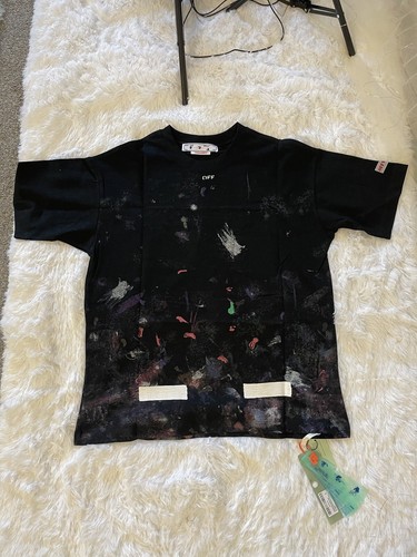 OFF-WHITE OFF-WHITE “ SEEING THINGS” T-SHIRT / SIZE M, L