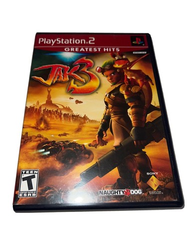 Jak 3 Greatest Hits Sony Playstation 2 PS2 Complete Case and
