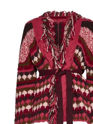 Pre-owned Semicouture Cardigan In Jacquard 1