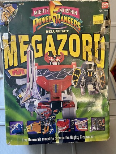 Mighty Morphin Power Rangers【中古美品・MD欧州版】 Vintage Mighty Morphin Power Rangers Silver Chrome Ranger