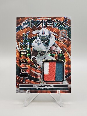 2023 Panini Spectra Max Impact Ricky Williams Orange Neon 10/10!   Dolphins