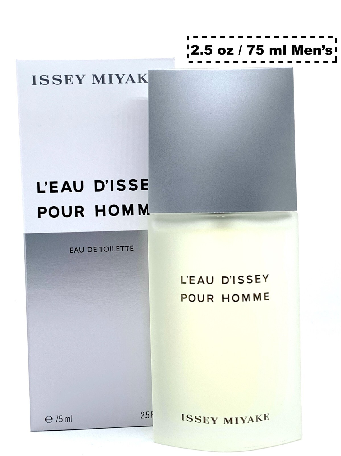L'eau D'issey Pour Homme by Issey Miyake 2.5oz EDT Cologne Spray, Men's Perfume