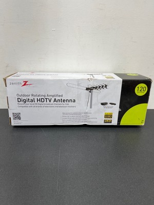 Zenith VN1ANORA120 120-Mile Outdoor Rotating Passive HDTV Antenna