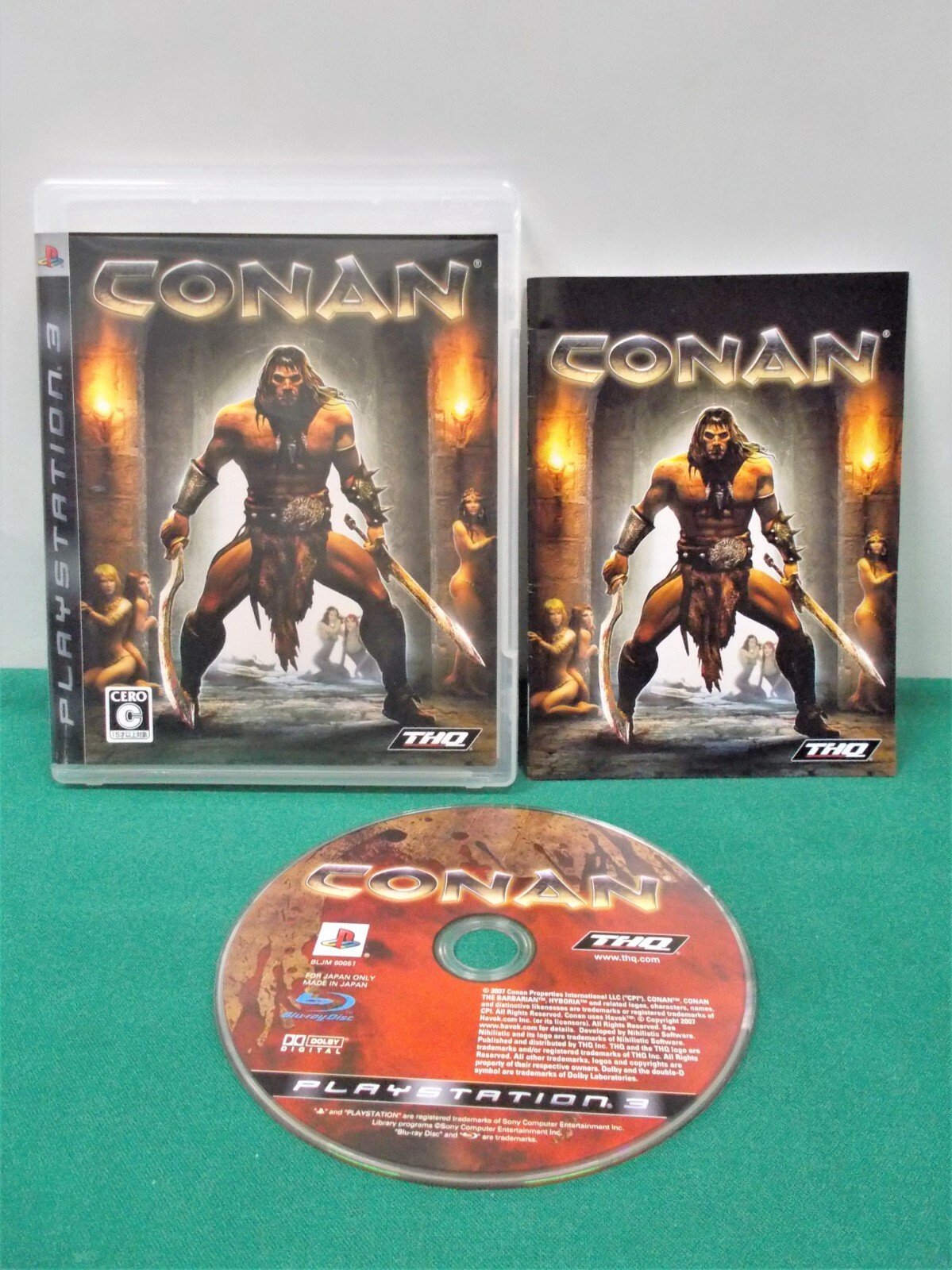 PlayStation3 -- CONAN -- PS3. JAPAN GAME. Works. 50283 | eBay