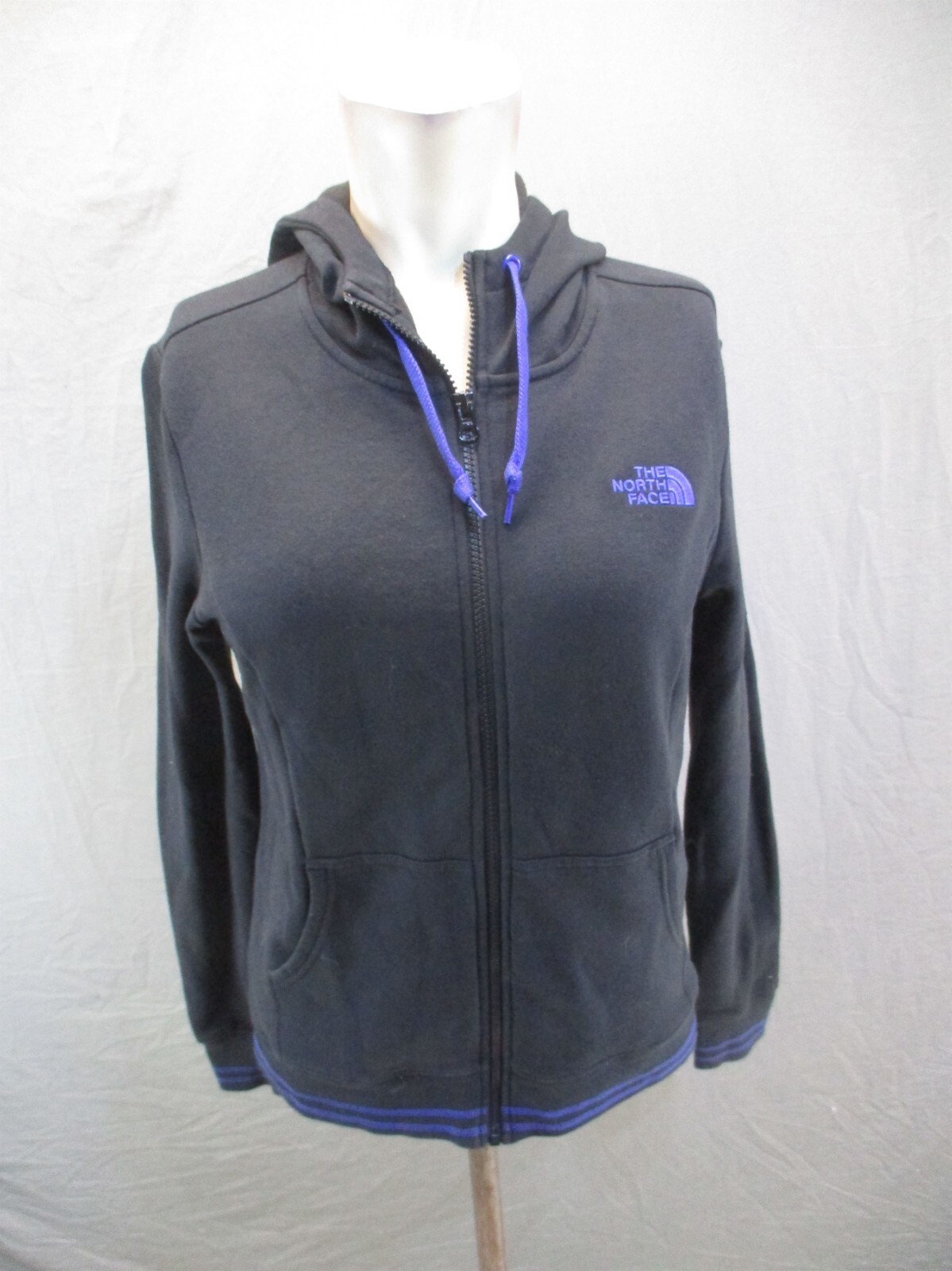 The North Face Size S Women Cotton Blend Full Zip Drawstring