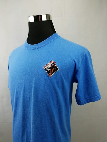 2003 Kentucky Derby #129 Official  Embroidered Logo Blue T-Shirt Men's Size: M