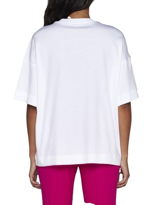 Pre-owned Alexander Mcqueen Photographic Orchid T-shirt In White