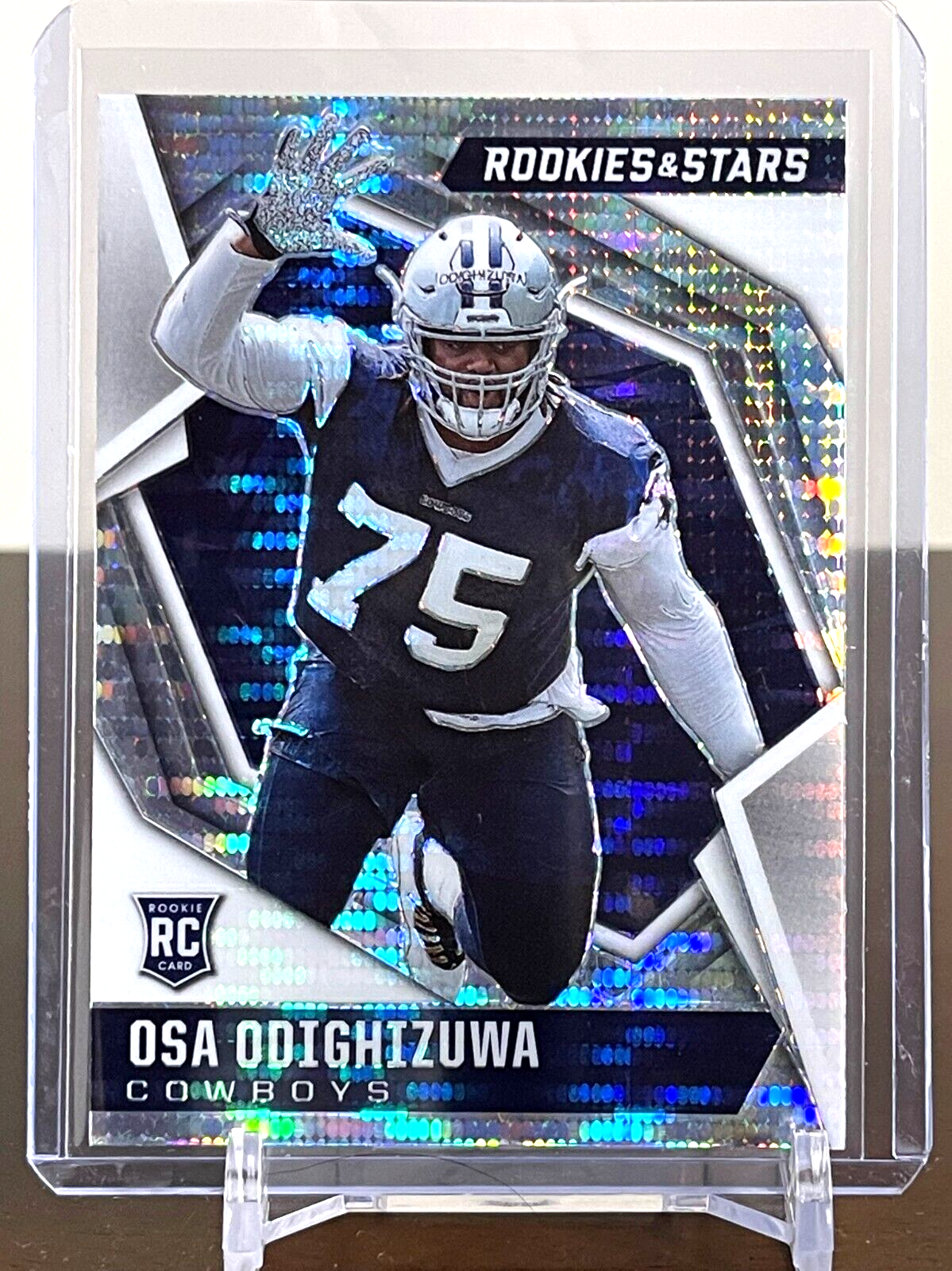 Osa Odighizuwa #176 2021 Rookies & Stars Pulsar Prizm