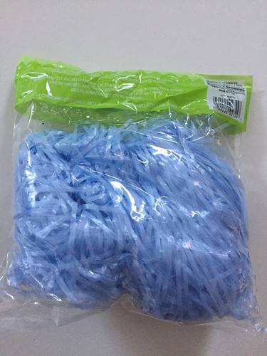 Blue Seasonal Grass 1.5 Oz Filler Gift Basket Easter Gift Bag
