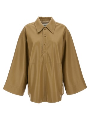 Pre-owned Nanushka 'clarice' Blouse In Green