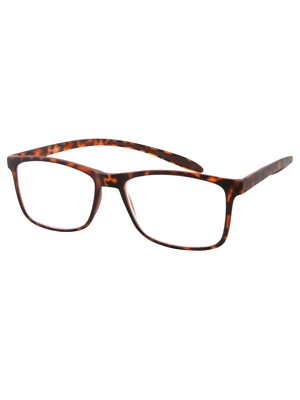 2x Women's Classic Rectangular Plastic Multi 3 Focus Progressive Reading Glasses
