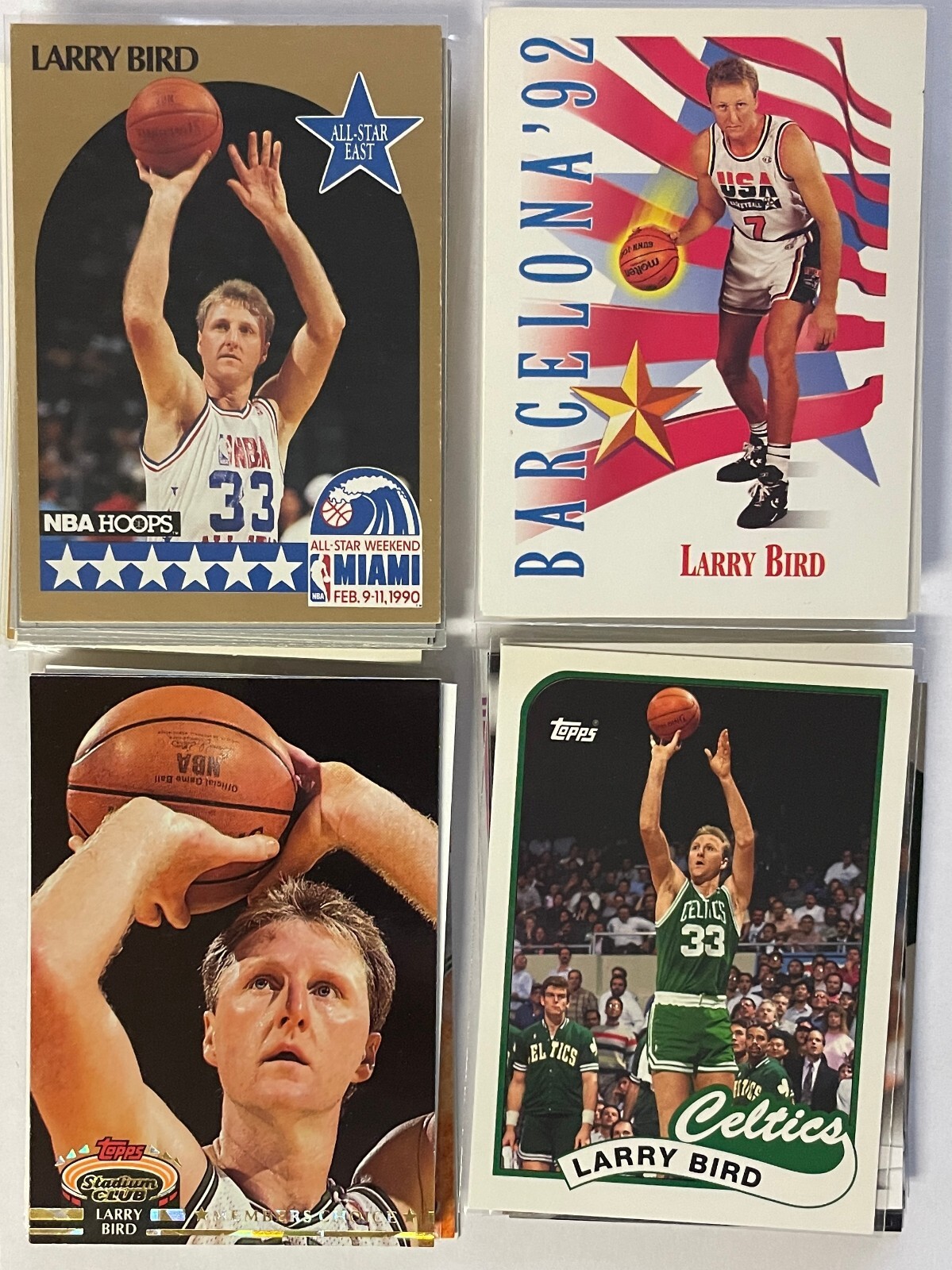 LARRY BIRD Basketball Cards *You Pick* CELTICS Top 75 All
