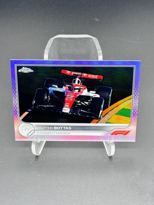 2022 Topps Chrome Formula 1 F1 Valtteri Bottas Purple Refractor 390/399#59 NAN